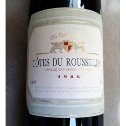 Côtes Du Roussillon: 2 flessen van 1988