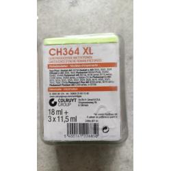 Inktpatronen CH364 XL Kleur 3x is nieuw, (zwart kort gebruik