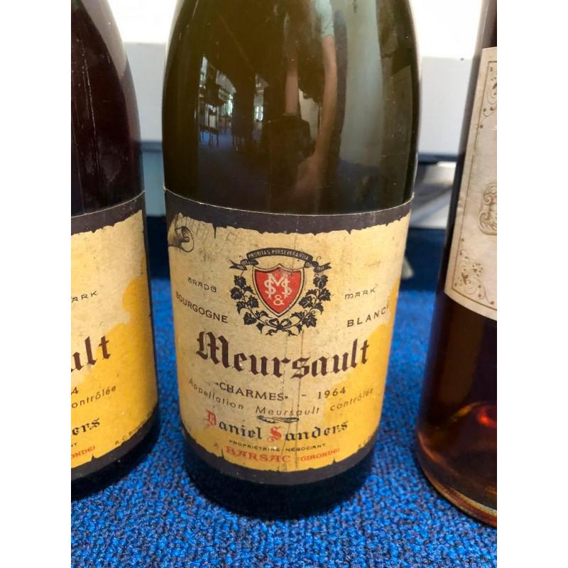 2 flessen wijn Meursault 1964