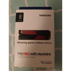 Samsung 990 PRO Interne SSD Heatsink NVMe M2 1TB