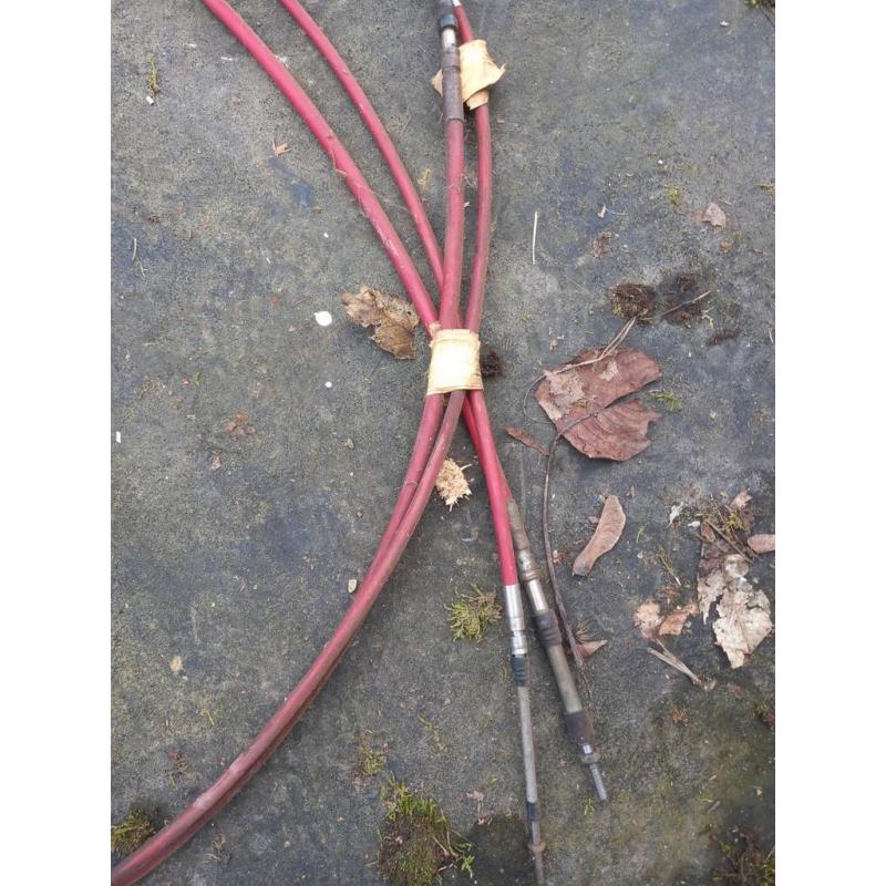 Morse hendel met kabels