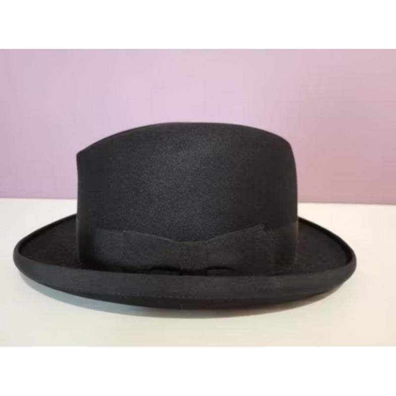 Vintage hoed zwatt Brummel's maat 56
