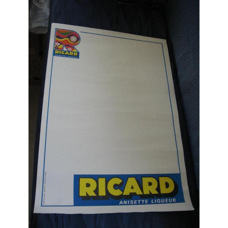 Ricard oude affiche