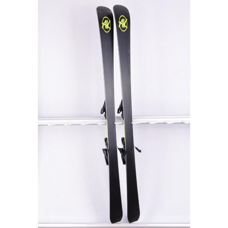 159 cm ski's AK SKI PISTE YELLOW 2021, woodcore, elastac